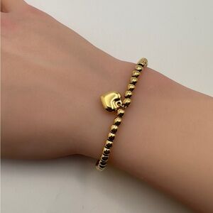 Heart bracelet stainless steel